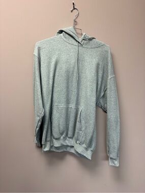 Port and Company Heather Gray Pullover Hoodie
